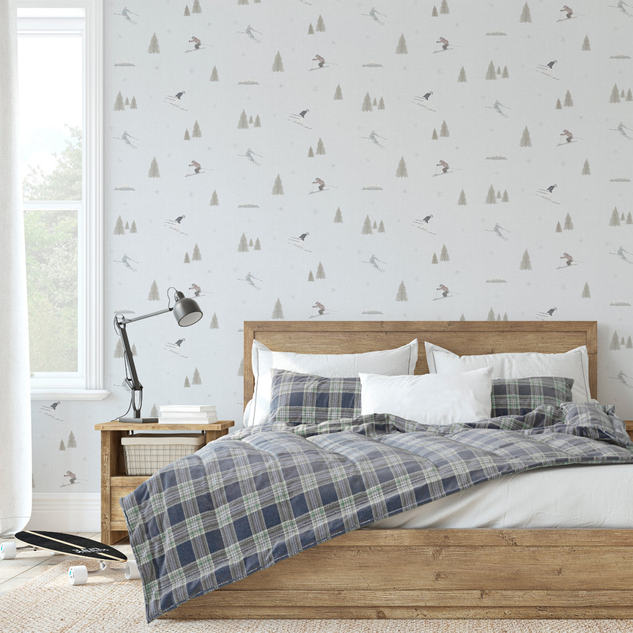 Papel pintado Juvenil deportes y esqui