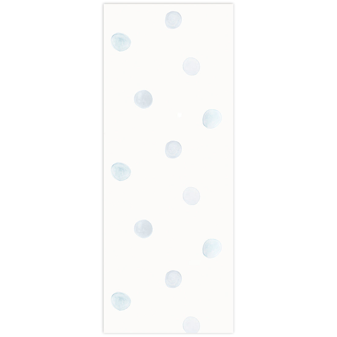 Papel pintado Lunares azul infantil